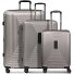  Essentials 14 4 kółka Zestaw walizek 3-części z plisą rozprężną Model coffee grey metallic