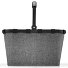  Shopper Bag 48 cm Model frame twist silver