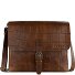  Nevio Briefcase Messenger Skórzany 30 cm Model cognac