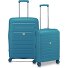  Starlight 3.0 4 kółka Zestaw walizek 2-części z plisą rozprężną Model turquoise
