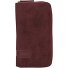  Mademoiselle Portfel 20 cm Model nubuk bordeaux