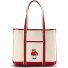  Bear Shopper Bag 32.5 cm Model ecru-radish