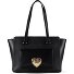  Victory Heart Shopper Bag Skórzany 34 cm Model black