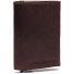  Paris Etui na karty kredytowe Ochrona RFID Skórzany 7 cm Model braun