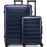  Pro Aluminium 4 kółka Zestaw walizek 2-części Model deep blue