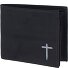  New Cryptan Portfel Ochrona RFID 12 cm Model schwarz-freedom cross grey