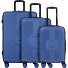  4 kółka Zestaw walizek 3-części Model bleu