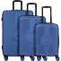  4 kółka Zestaw walizek 3-części Model bleu