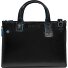  Blue Square Shopper Bag Skórzany 38 cm Komora na laptopa z plisą rozprężną Model black