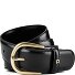  Business Belt Leather Model black | 110 cm