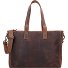  Shopper bag leather 41 cm przegroda na laptopa Model dunkelbraun