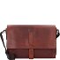  Messenger Leather 37 cm Laptop Compartment Model darkbrown