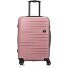 Mena 4 kółka Walizka 64 cm z plisą rozprężną Model pink Mena 4 kółka Walizka 64 cm z plisą rozprężną Model pink