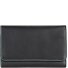  Medium Tri-fold Wallet I Leather 14 cm Model black/pace