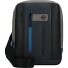  Urban Torba na ramię skórzana 17 cm Model black grey