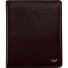 Capri Wallet RFID Leather 10,5 cm Model dunkelbraun Capri Wallet RFID Leather 10,5 cm Model dunkelbraun