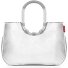  Loopshopper L Shopper Bag 46 cm Model silver crackle
