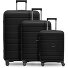  Essentials 11 3-SET 4 kółka Zestaw walizek 3-części Model black