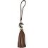  Skórzana zawieszka do torebki Ciondollini, 24 cm Model saddle brown