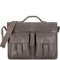  Nature Briefcase Leather 40 cm Model grey
