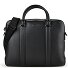  Derwil Teczka Skóra 38 cm Komora na laptopa Model black