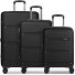 Travel Line 4300-Plus 4 kółka Zestaw walizek 3-części z plisą rozprężną Model black Travel Line 4300-Plus 4 kółka Zestaw walizek 3-części z plisą rozprężną Model black