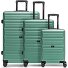  Essentials 08 3-SET 4 kółka Zestaw walizek 3-części Model green-blue 2