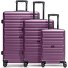 Essentials 08 3-SET 4 kółka Zestaw walizek 3-części Model purple
