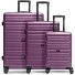 Essentials 08 3-SET 4 kółka Zestaw walizek 3-części Model purple Essentials 08 3-SET 4 kółka Zestaw walizek 3-części Model purple