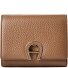  Fashion Portfel Ochrona RFID Skóra 12.5 cm Model saddle brown