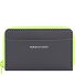  Portfel 10 cm Model graphite/neon green