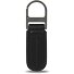  Keyring Portfel z kluczem Skórzany 10 cm Model black
