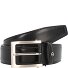  Skórzany pasek biznesowy Model black | 95 cm
