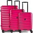  Bubble 4 kółka Zestaw walizek 3-części Model pink