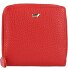  Asti Portfel Ochrona RFID Skóra 10 cm Model rot
