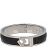  M Logo Armreif 25 cm Model black