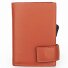 Etui na karty kredytowe SecWal 1 Skórzany portfel RFID 9 cm Model orange Etui na karty kredytowe SecWal 1 Skórzany portfel RFID 9 cm Model orange