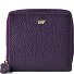  Asti Portfel Ochrona RFID Skóra 10 cm Model mystery violet