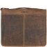  Vintage Ring Folder Leather 29 cm Model braun