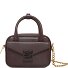 Anibela Mini Torba Handbag Skórzany 17 cm Model wine