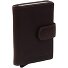  Loughton Etui na karty kredytowe Ochrona RFID Skórzany 7 cm Model braun