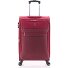  2000 4 kółka Walizka 68 cm z plisą rozprężną Model red