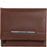  Skórzana portmonetka Eluxe Veg 7,5 cm Model dark brown