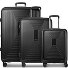  Essentials 14 4 kółka Zestaw walizek 3-części z funkcją poszerzenia Model black metallic