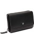  Salviano Portfel Ochrona RFID Skórzany 9.5 cm Model black