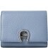  Fashion Portfel Ochrona RFID Skóra 12.5 cm Model stormy blue