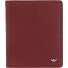  Polo Portfel Ochrona RFID Skóra 12 cm Model rot