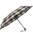  T.200 Medium Duomatic Kieszonkowy parasol 28 cm Model check black and white