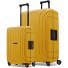  Essentials 15 – Zestaw walizek 4 z kółkami w rozmiarach S i L z zamkiem trzypunktowym Model dark yellow