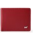  Golf 3.0 Portfel Ochrona RFID Skórzany 12 cm Model rot